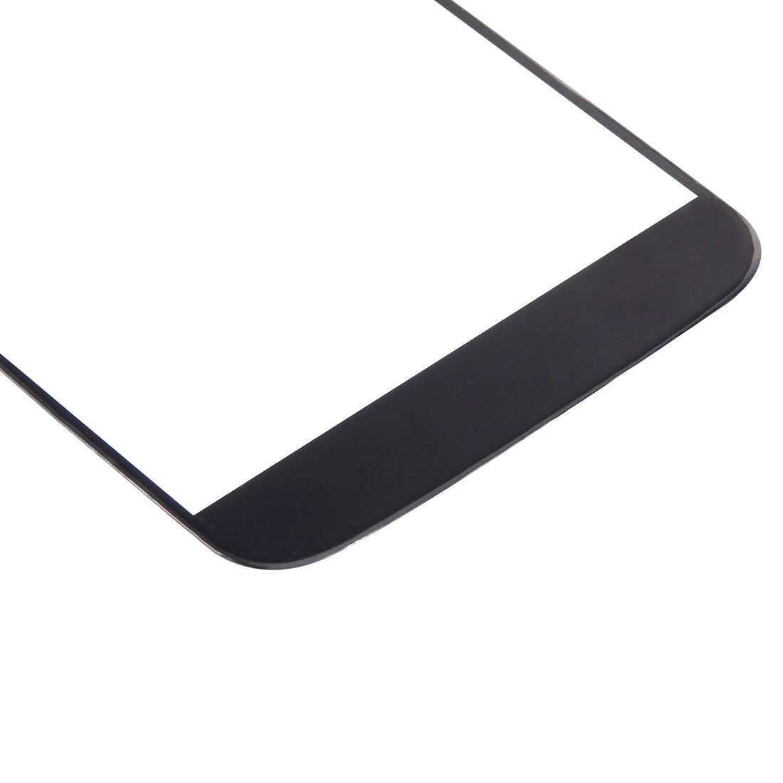 Front Screen Outer Glass Lens for Motorola Moto M / XT1662 (Black)