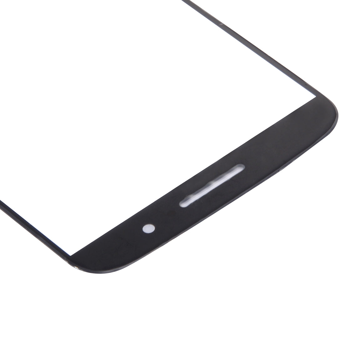Front Screen Outer Glass Lens for Motorola Moto M / XT1662 (Black)