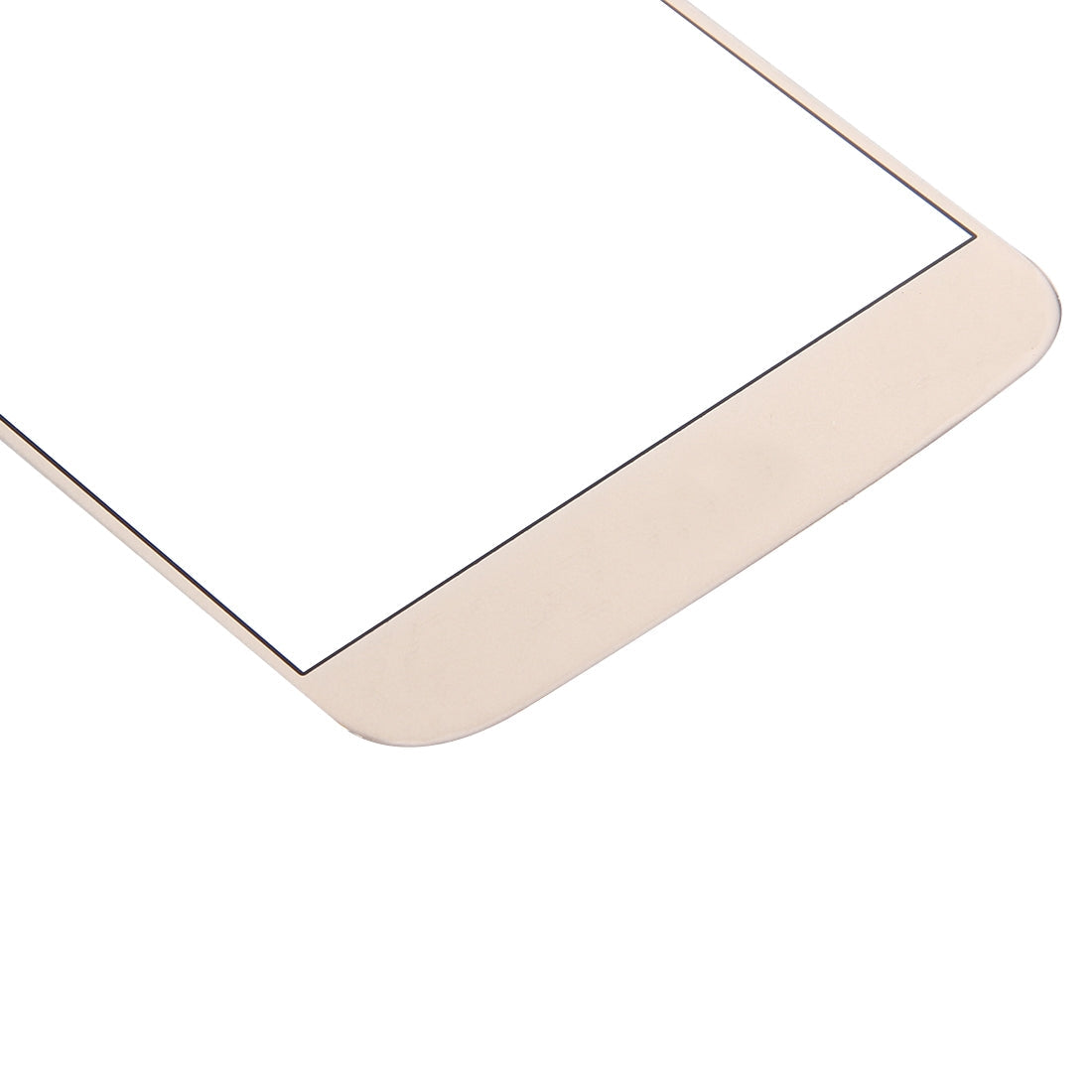 Front Screen Outer Glass Lens for Motorola Moto M / XT1662 (Gold)