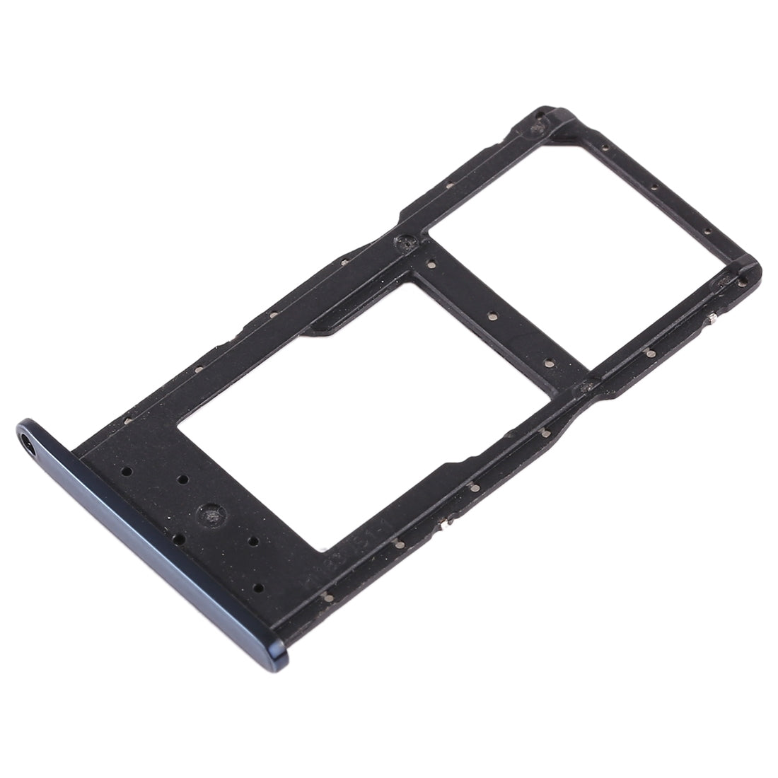 SIM Card Tray + SIM Card Tray / Micro SD Card Tray for Huawei Honor 10 Lite / P smart (2019)(Blue)