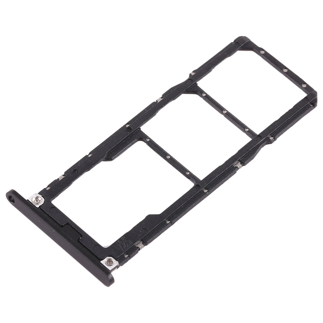 2 x SIM Card Tray / Micro SD Card Tray for Huawei Honor 8X Max (Black)