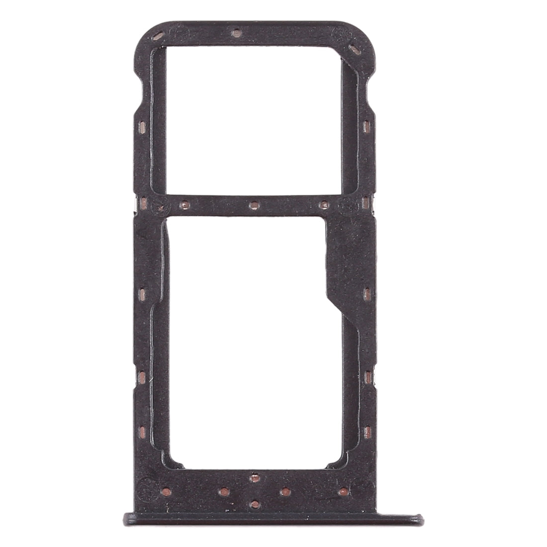 SIM Card Tray + SIM Card Tray / Micro SD Card Tray for Huawei Honor 9i (Black)