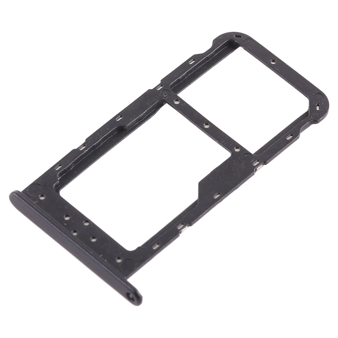 SIM Card Tray + SIM Card Tray / Micro SD Card Tray for Huawei Honor 9i (Black)
