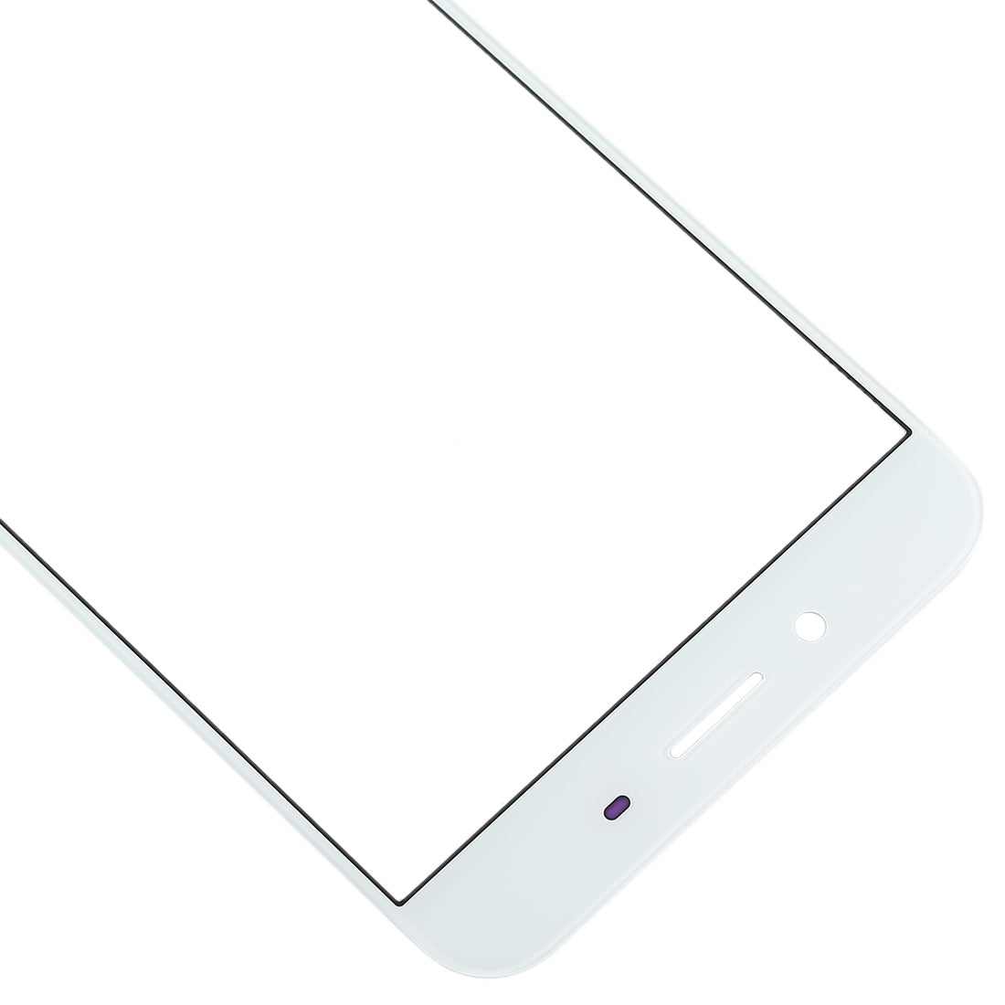 For OPPO R9sk Front Screen Outer Glass Lens (White)