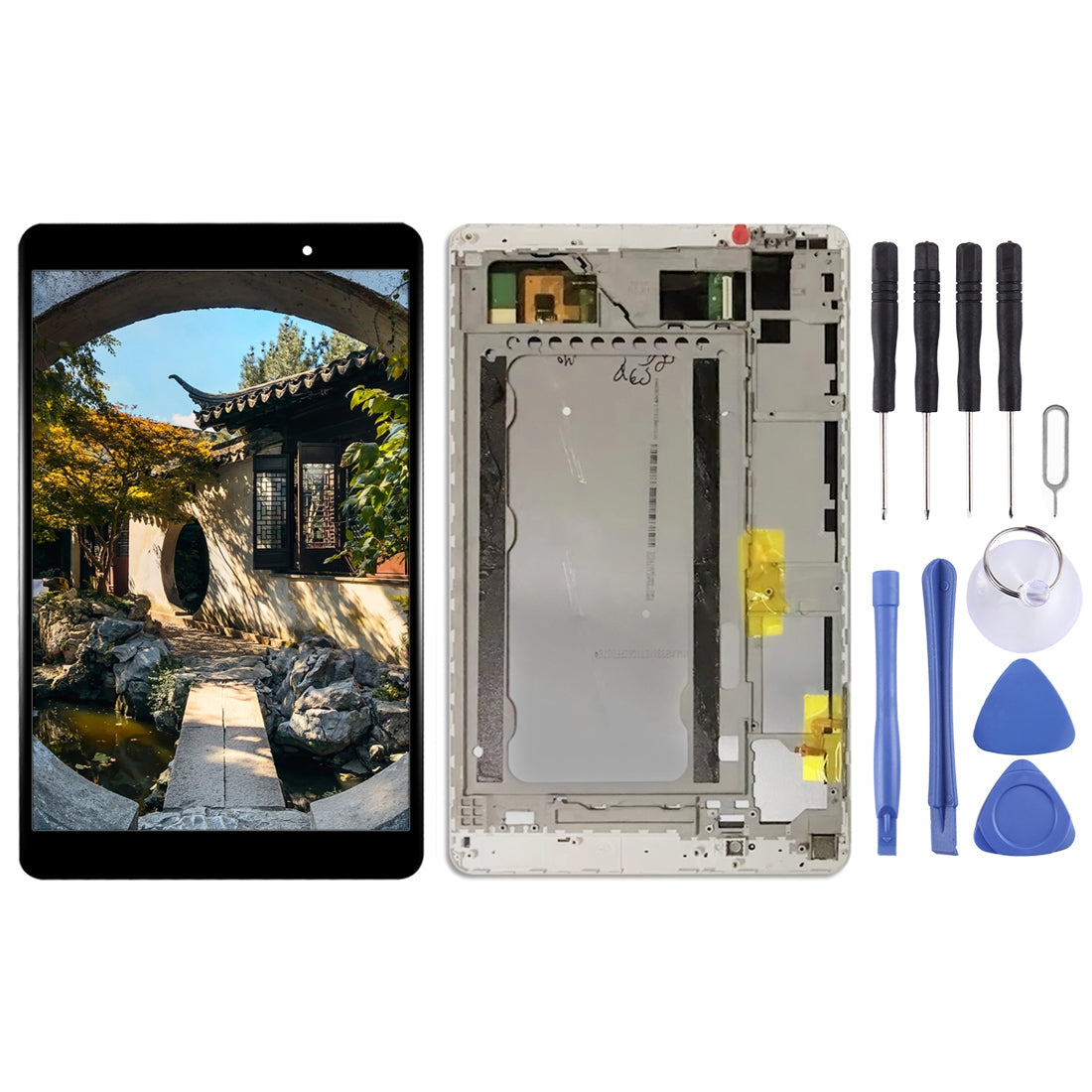 OEM LCD Screen for Huawei MediaPad T2 10.0 Pro FDR-A01L FDR-A01W FDR-A03 Digitizer Full Assembly with Frame (Black)