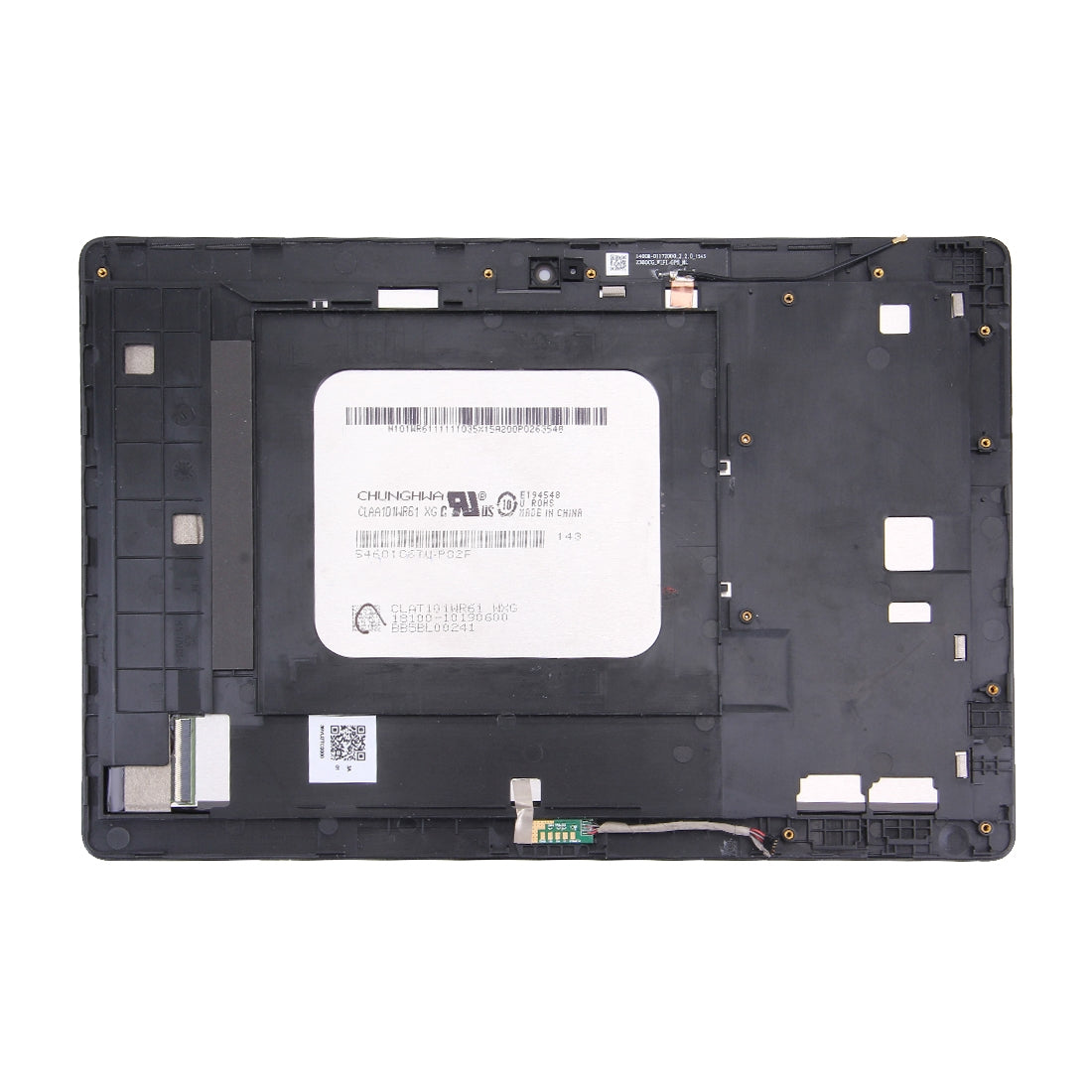 OEM LCD Screen for Asus ZenPad 10 Z300C / Z300CG P023, Green Flex Cable Version Digitizer Full Assembly with Frame?Black)