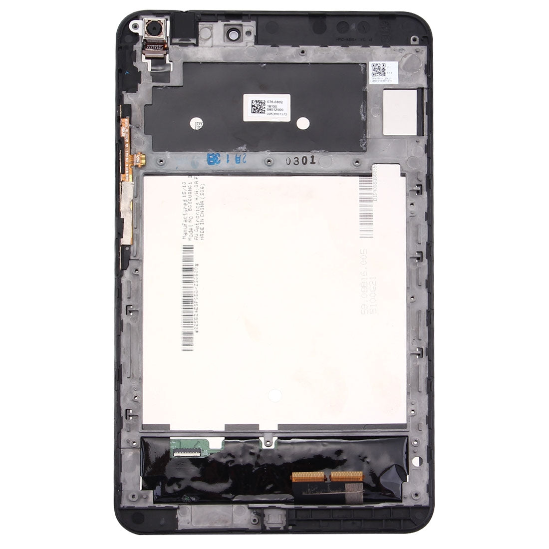 OEM LCD Screen for Asus MeMO Pad 8 / ME581CL / ME581 Digitizer Full Assembly with Frame(Pink)