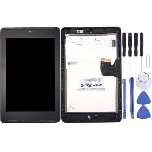 OEM LCD Screen for Asus Fonepad 7 / ME372CG / ME372 K00E  Digitizer Full Assembly with Frame?Black)