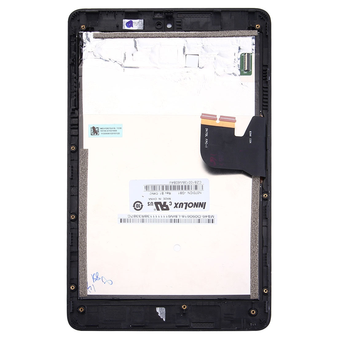 OEM LCD Screen for Asus Fonepad 7 / ME372CG / ME372 K00E  Digitizer Full Assembly with Frame?Black)