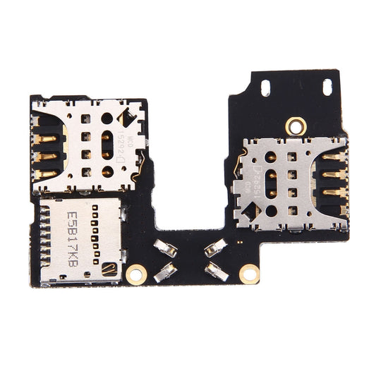 SIM Card Socket + SD Card Socket for Motorola Moto G (3rd Gen.) (Dual SIM Version) 