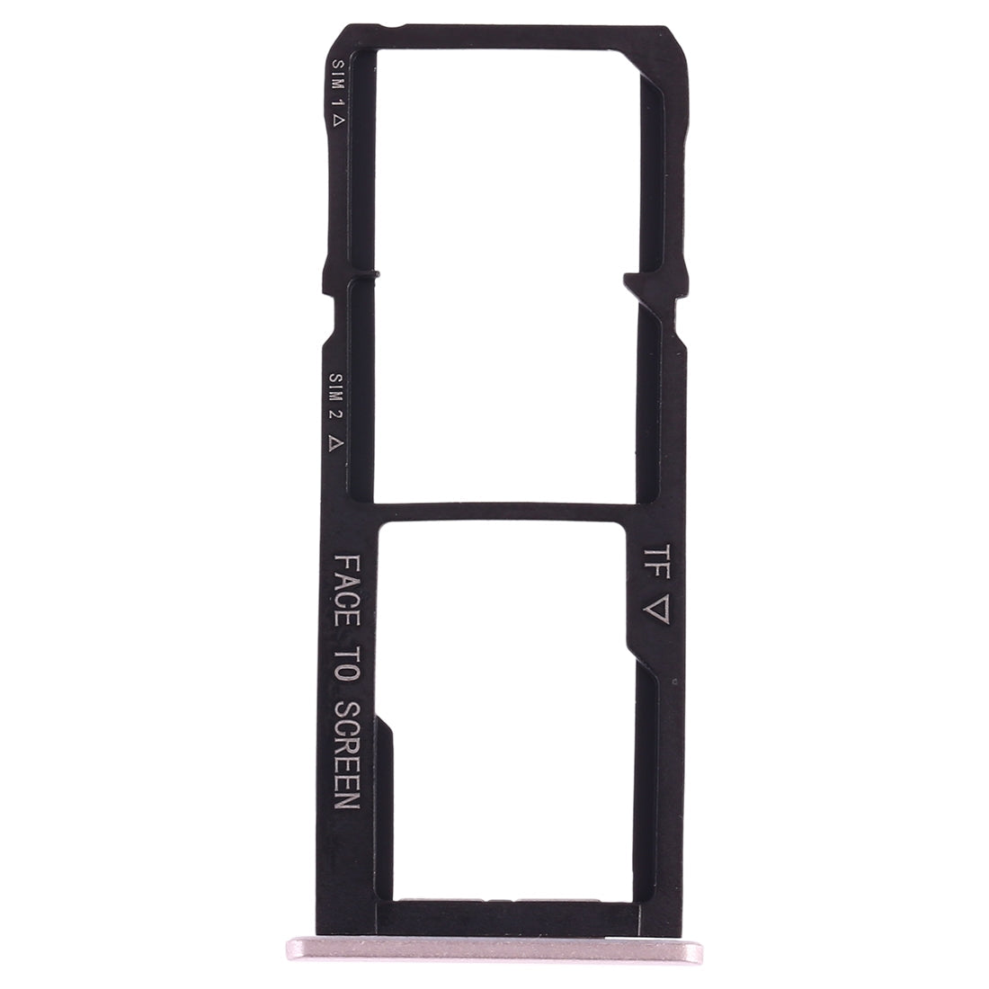 SIM Card Tray + SIM Card Tray + Micro SD Card Tray for Asus Zenfone 4 Selfie ZD553KL / ZB553KL(Gold)