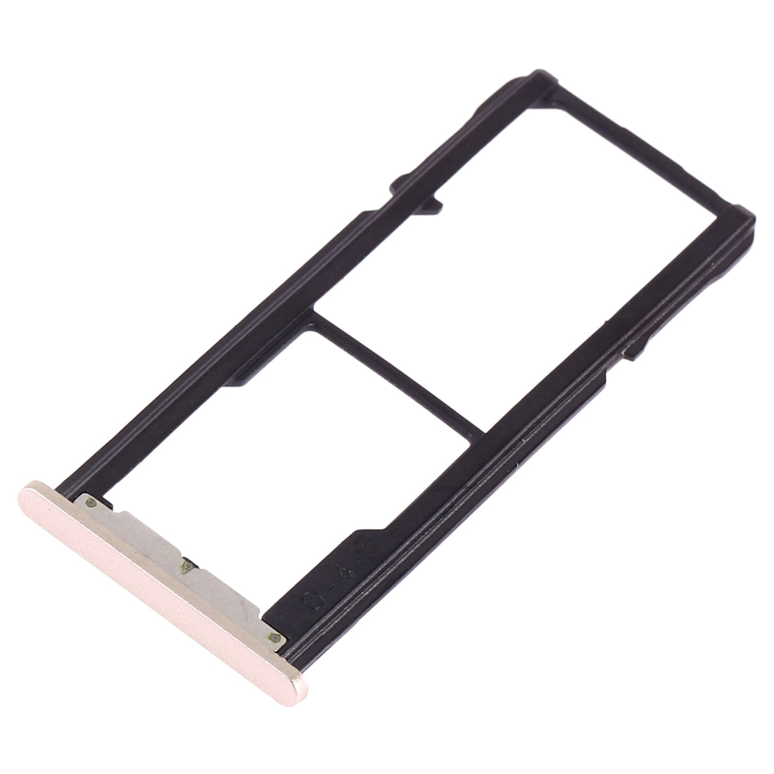 SIM Card Tray + SIM Card Tray + Micro SD Card Tray for Asus Zenfone 4 Selfie ZD553KL / ZB553KL(Gold)