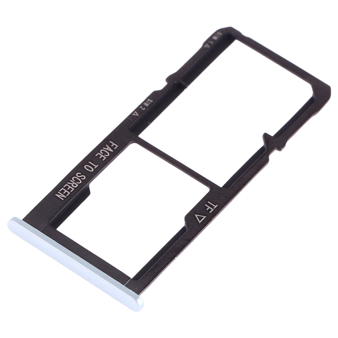 SIM Card Tray + SIM Card Tray + Micro SD Card Tray for Asus Zenfone 4 Selfie ZD553KL / ZB553KL(Baby Blue)
