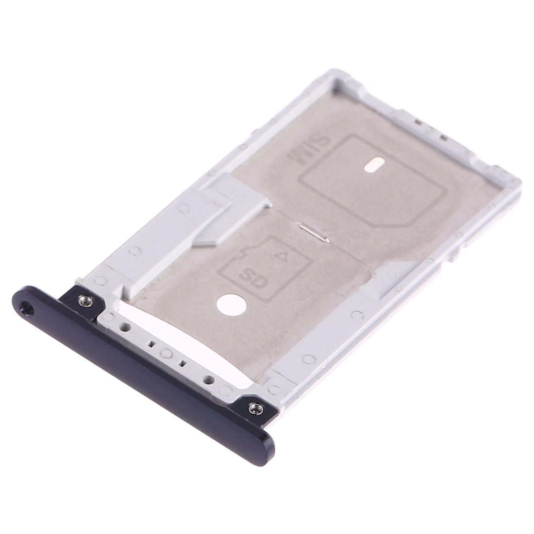 SIM Card Tray + SIM Card Tray / Micro SD Card Tray for Asus Zenfone 3 ZE552KL / ZC500TL / ZE520KL(Dark Blue)