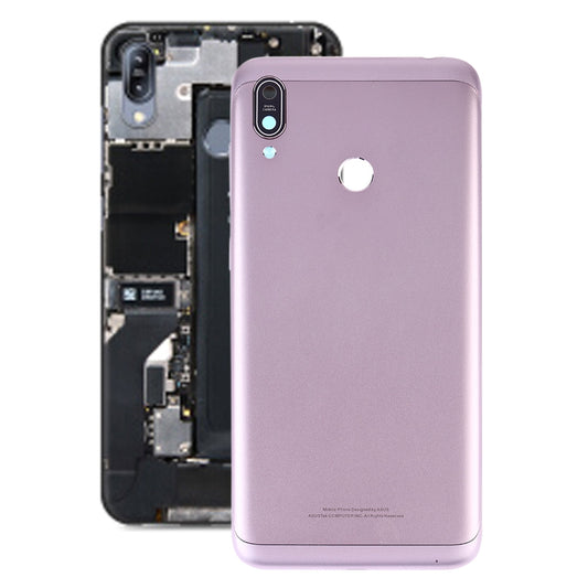 Battery Back Cover with Camera Lens for Asus Zenfone Max M2 ZB633KL ZB632KL(Silver)