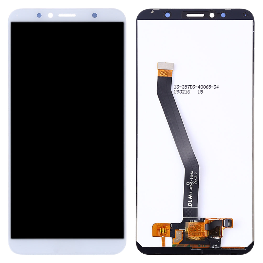 OEM LCD Screen for Huawei Y6 Prime (2018) with Digitizer Full Assembly (White)