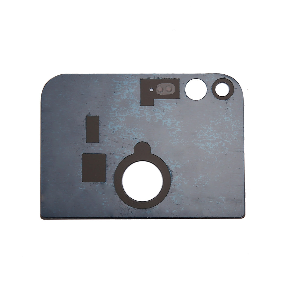 Glass Back Cover for Google Pixel XL / Nexus M1 (Upper Part)(Black)
