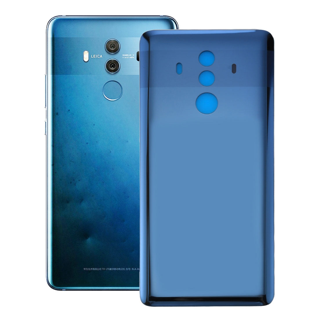 For Huawei Mate 10 Pro Back Cover(Blue)