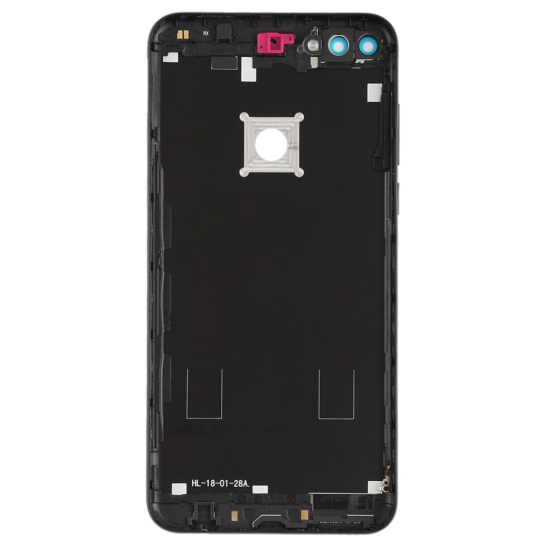 Back Cover with Side Keys for Huawei Honor Play 7C(Black)