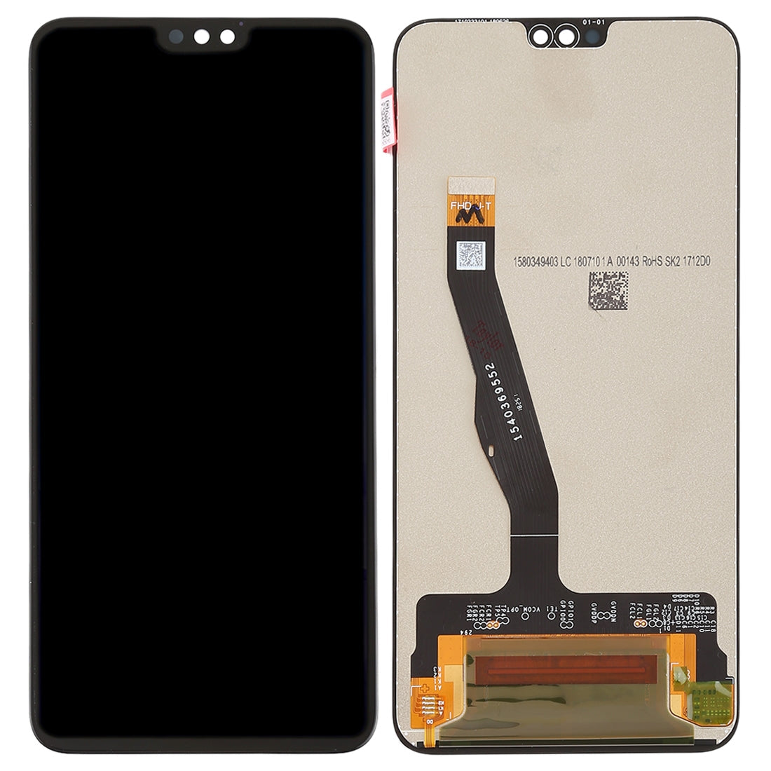 OEM LCD Screen for Huawei Honor 8X with Digitizer Full Assembly (Black)