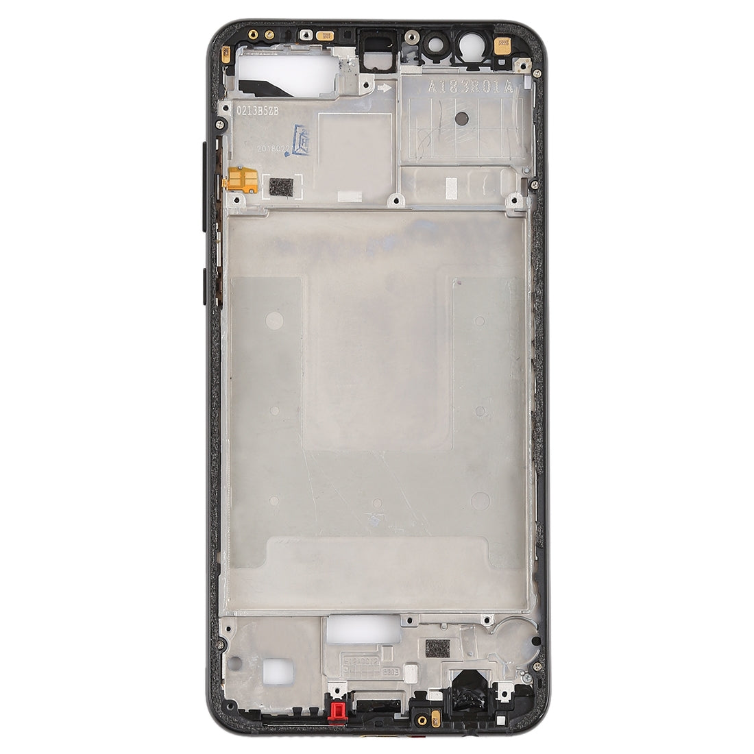 Front Housing LCD Frame Bezel for Huawei nova 2s(Black)