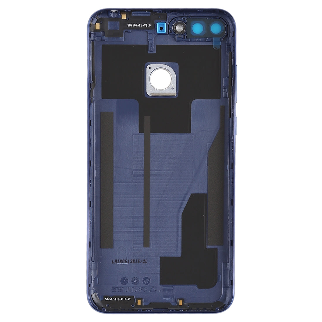 Back Cover with Side Keys & Camera Lens for Huawei Honor Play 7A(Blue)