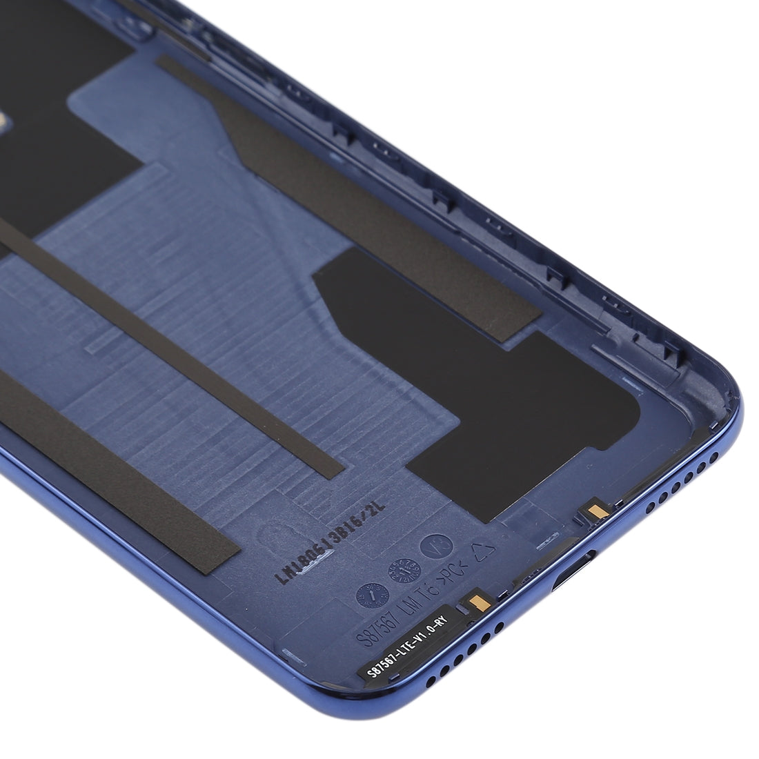 Back Cover with Side Keys & Camera Lens for Huawei Honor Play 7A(Blue)