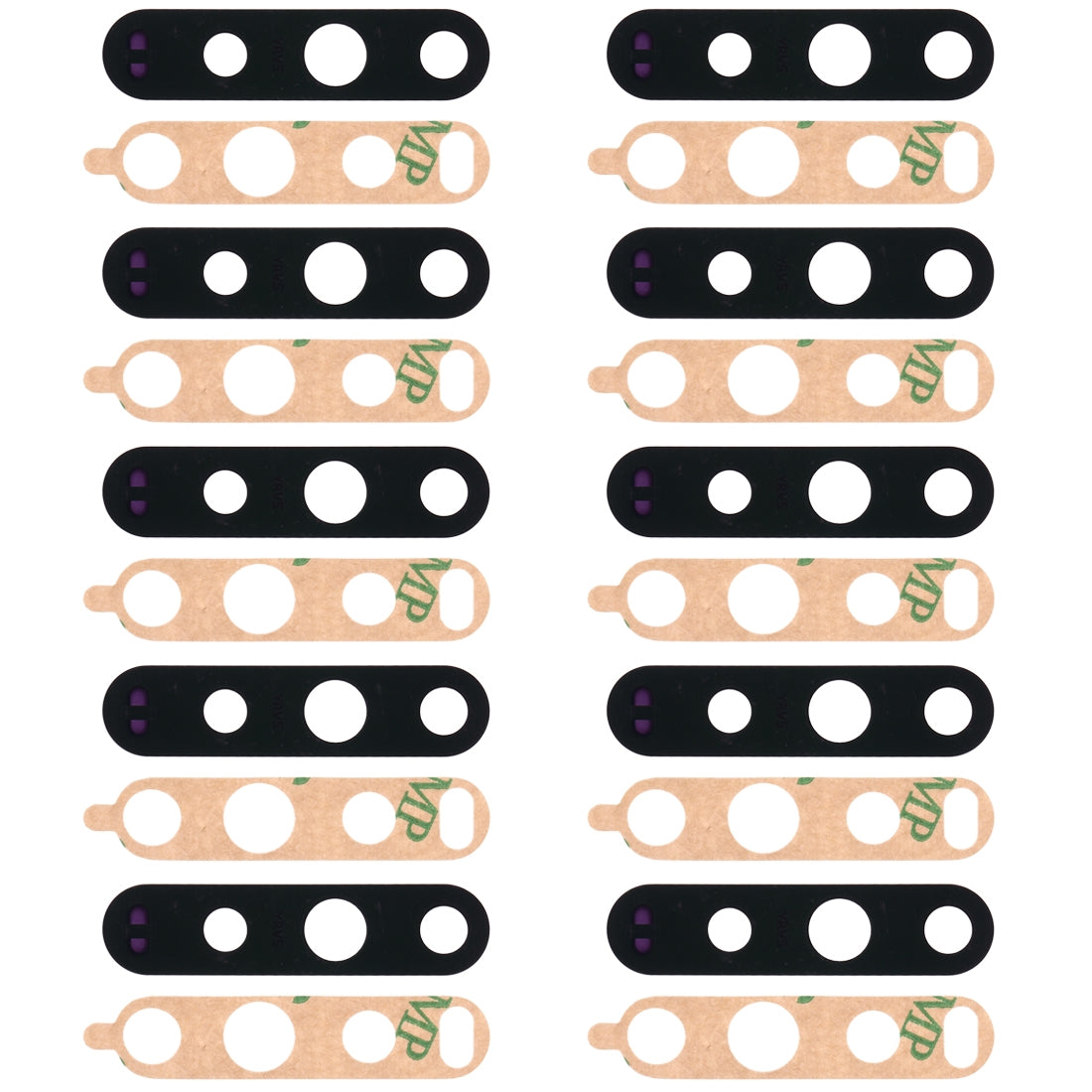For Huawei Honor 20 Pro 10pcs Back Camera Lens 