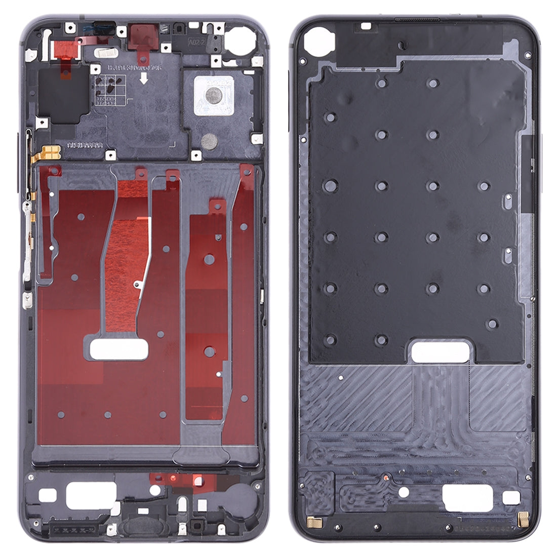Middle Frame Bezel Plate for Huawei Honor 20(Black)