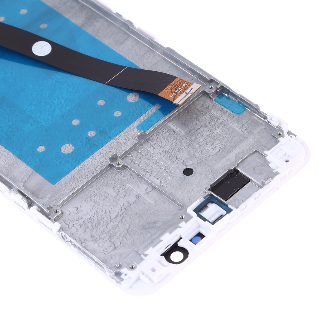 OEM LCD Screen for Huawei Honor 7X Digitizer Full Assembly with Frame (White)