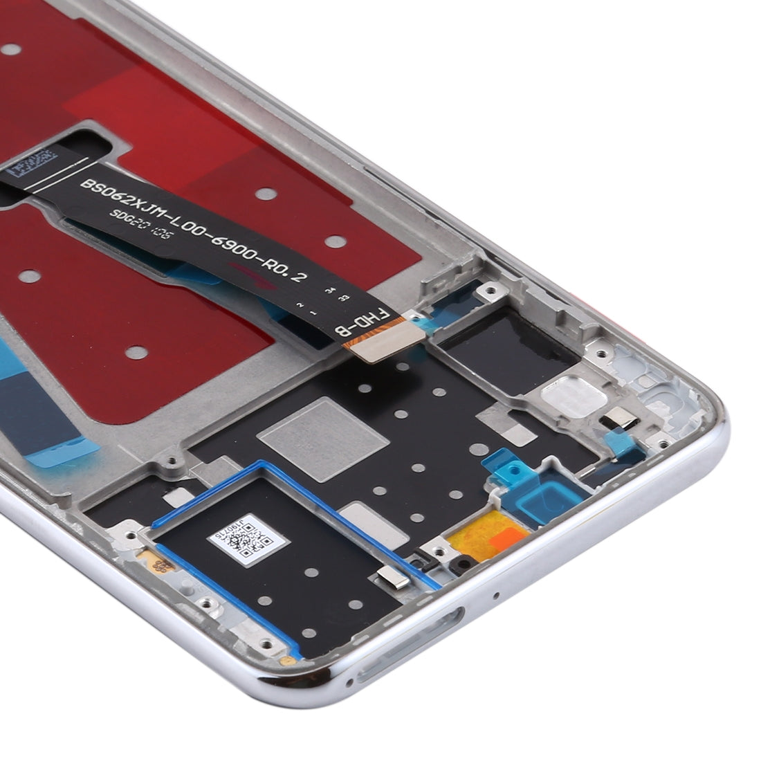 OEM LCD Screen for Huawei P30 Lite / Nova 4e (RAM 6G / High Version) Digitizer Full Assembly with Frame (White)
