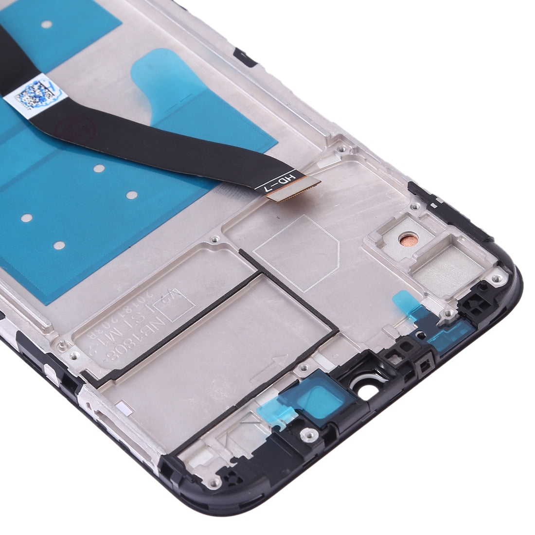 OEM LCD Screen for Huawei Honor Play 8A Digitizer Full Assembly with Frame (Black)