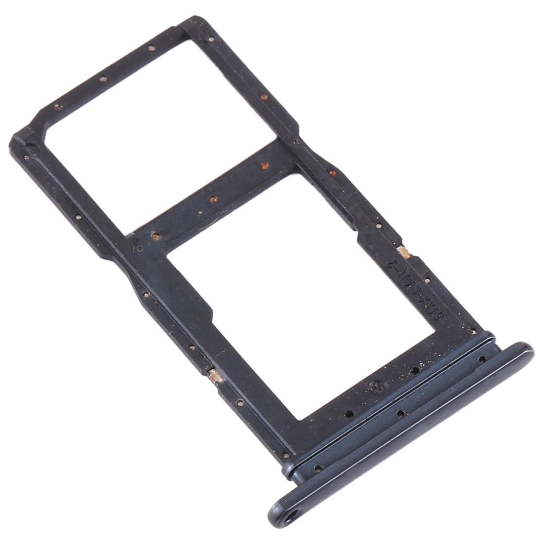 SIM Card Tray + SIM Card Tray / Micro SD Card Tray for Huawei Honor 9X / Honor 9X Pro(Black)
