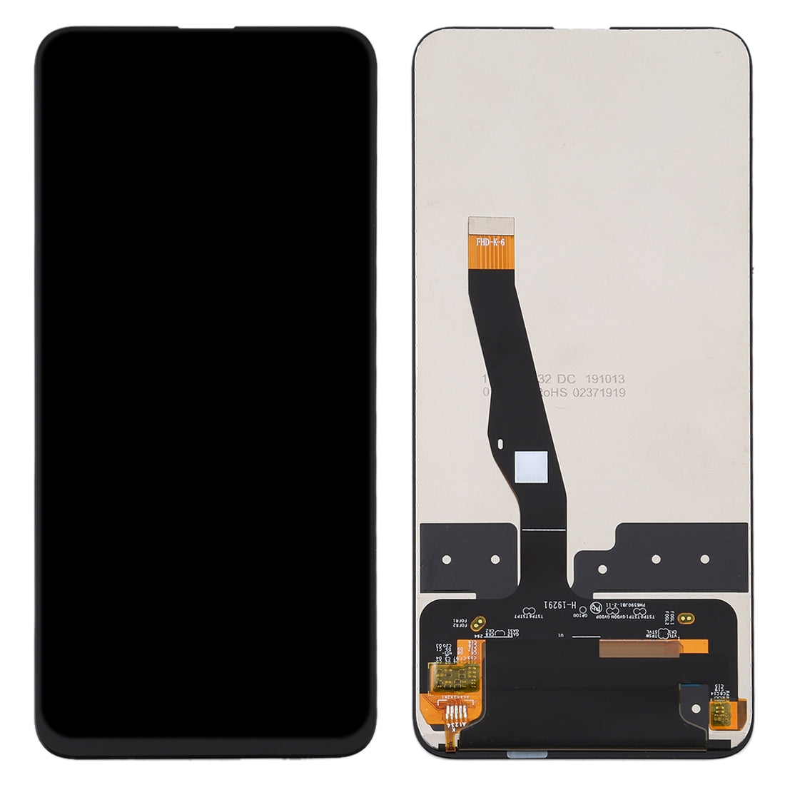 COF LCD Screen for Huawei Y9 Prime 2019 with Digitizer Full Assembly(Black)