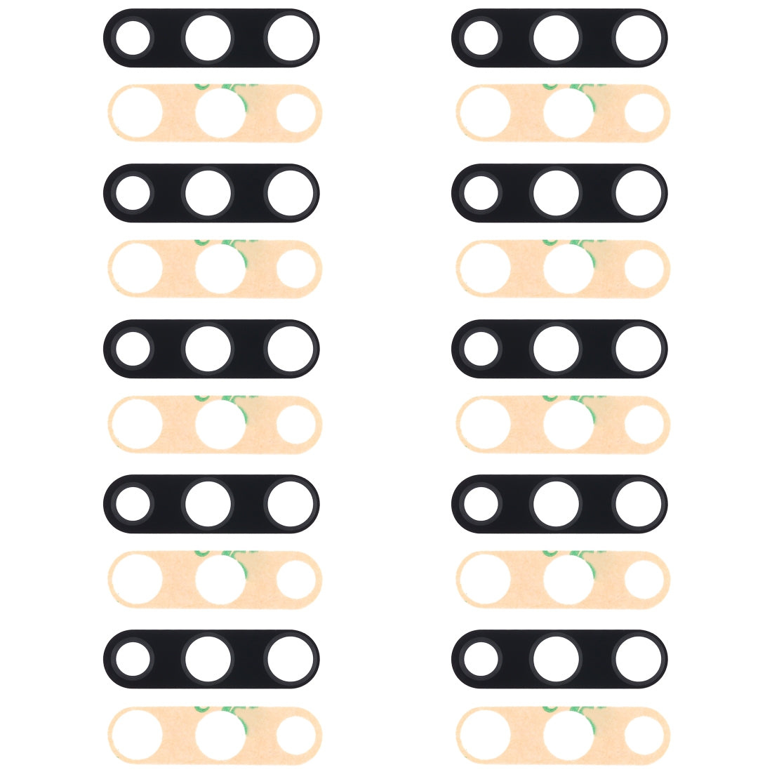 For Huawei P30 10pcs Back Camera Lens 