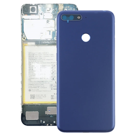 Back Cover with Side Keys for Huawei Y6 (2018)(Blue)
