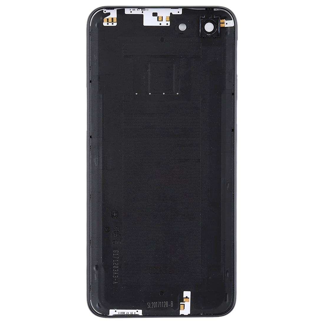 For OPPO A1  Back Cover with Camera Lens (Black)