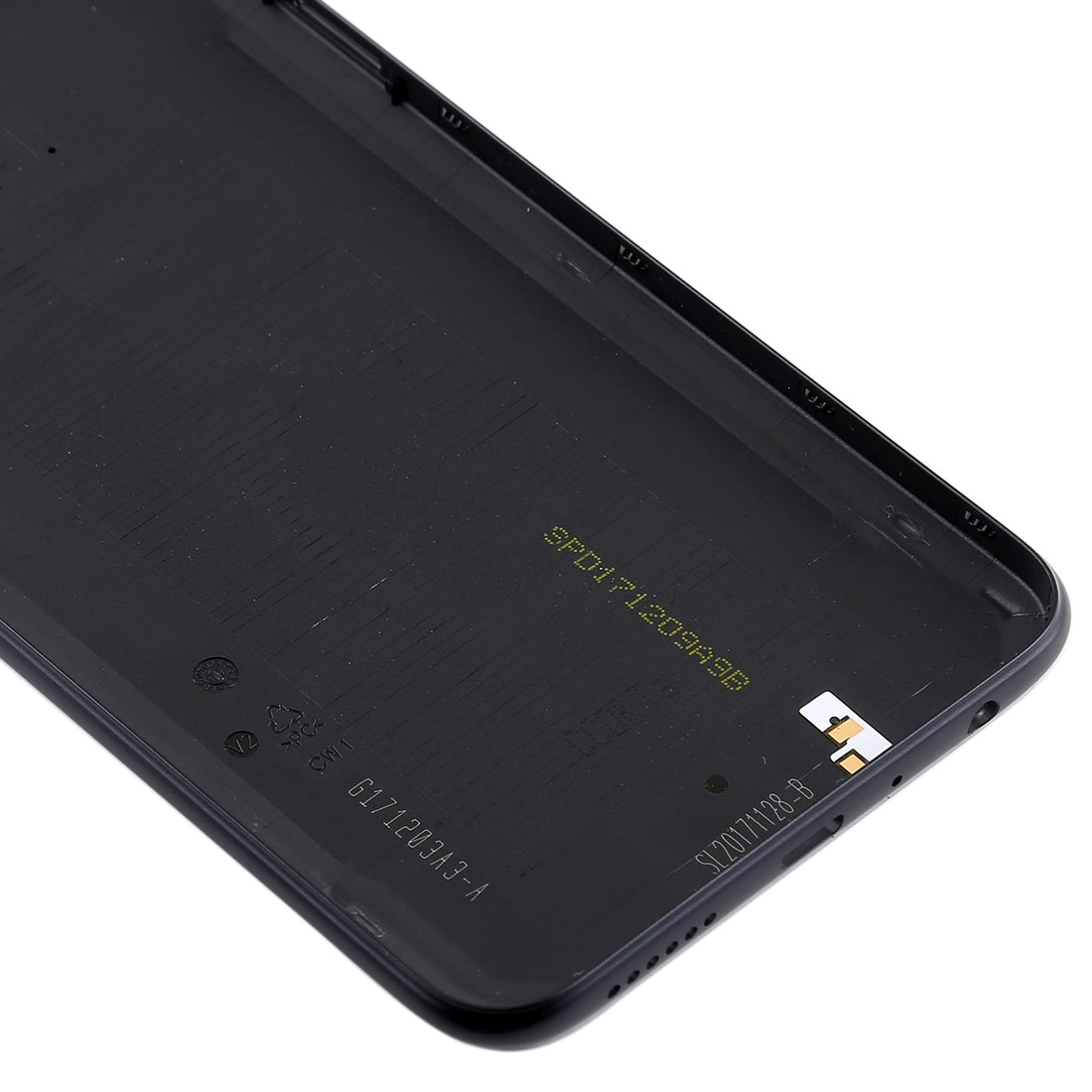 For OPPO A1  Back Cover with Camera Lens (Black)
