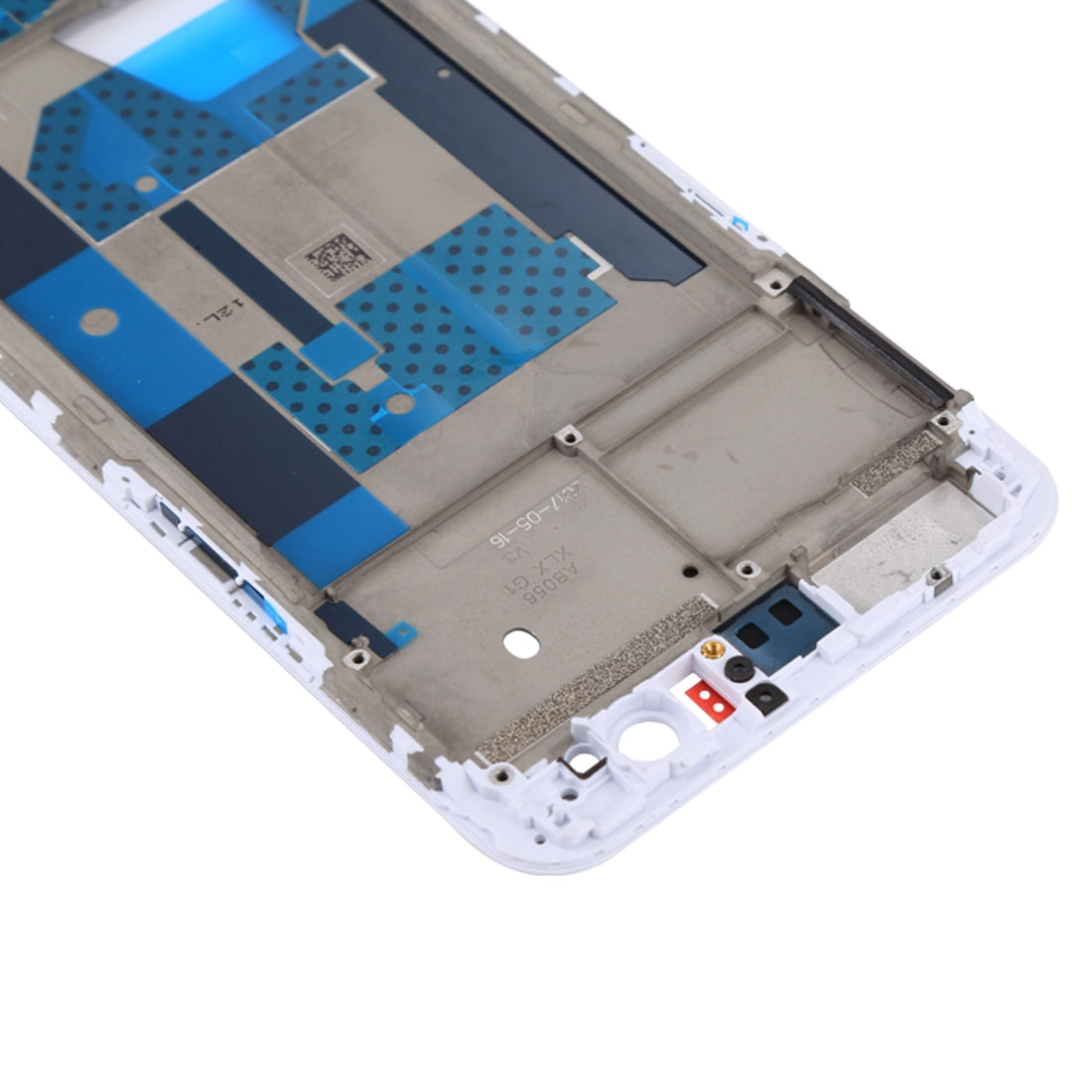For OPPO R11 Front Housing LCD Frame Bezel Plate (White)