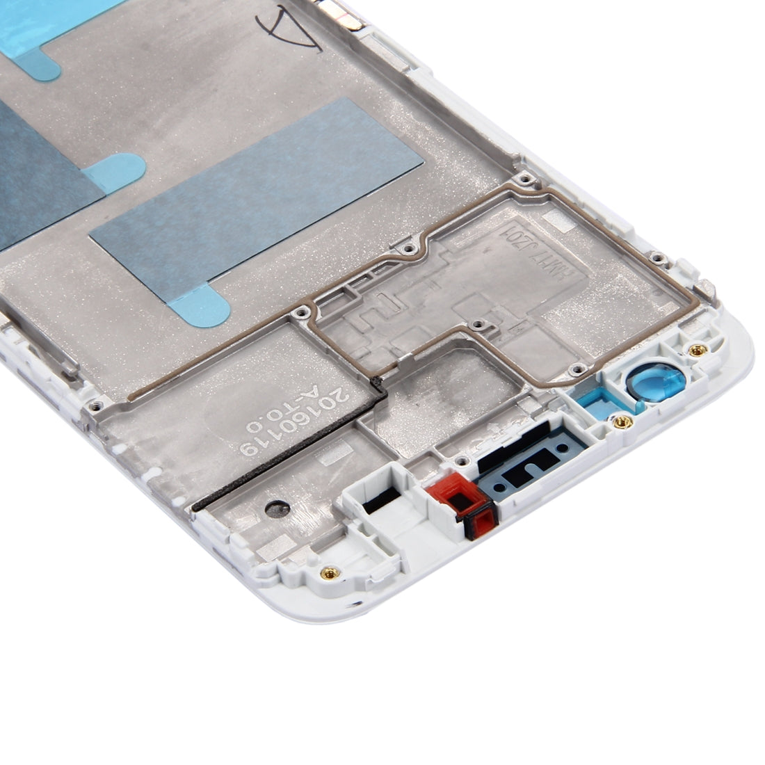 For Huawei Maimang 5 Front Housing LCD Frame Bezel Plate(White)