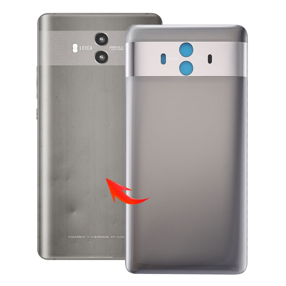 For Huawei Mate 10  Back Cover(Champagne Gold)