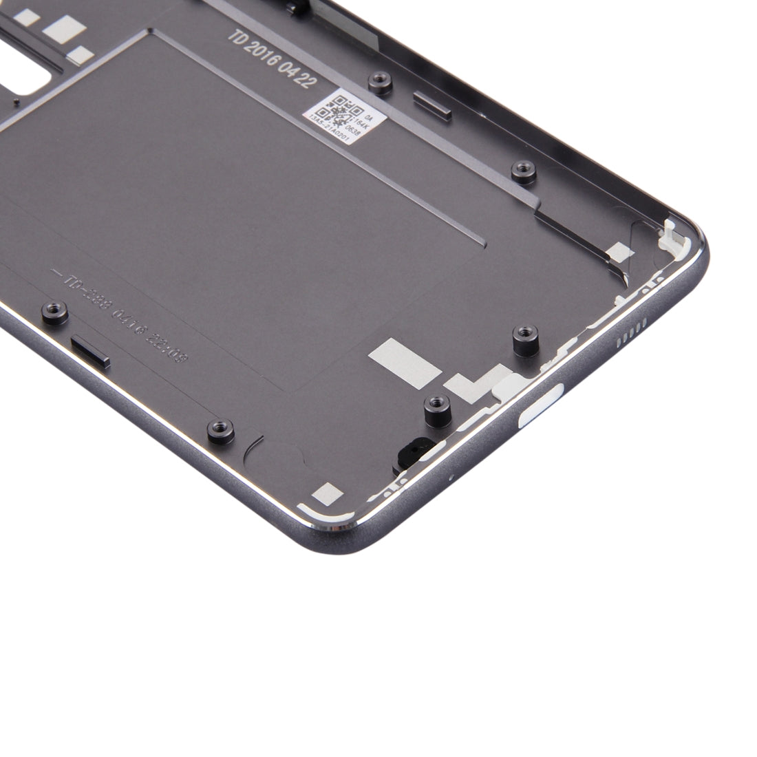 Original Aluminium Alloy Back Battery Cover for Asus Zenfone 3 Deluxe / ZS570KL (Titanium Gray)