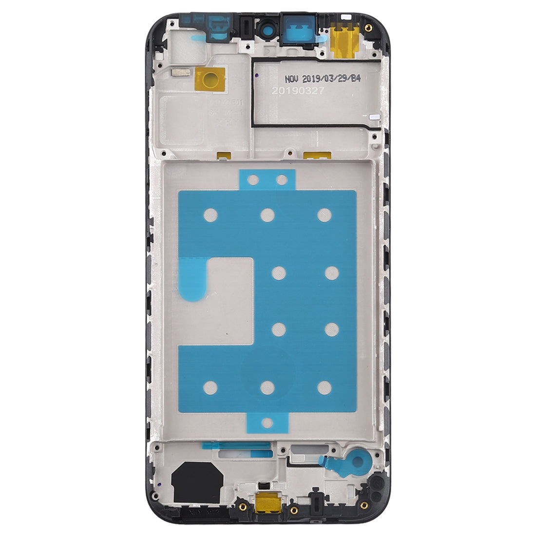 Front Housing LCD Frame Bezel Plate for Huawei Y5 (2019)(Black)