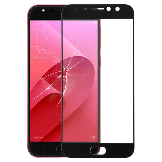 Front Screen Outer Glass Lens for Asus ZenFone 4 Selfie Pro ZD552KL / Z01MD / Z01MDA (Black)