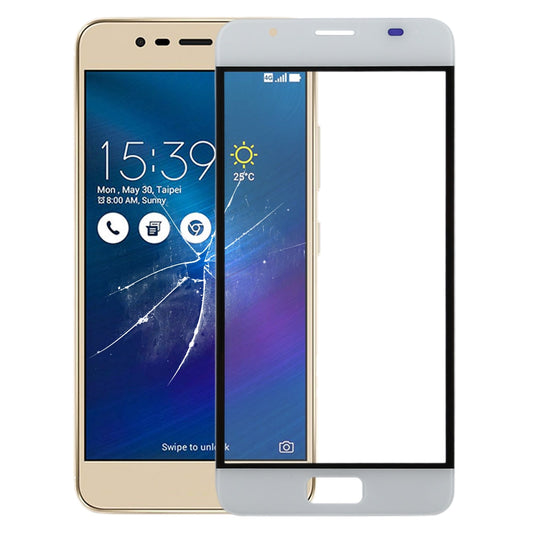 Front Screen Outer Glass Lens for Asus ZenFone 4 Max ZB500TL X00KD (White)