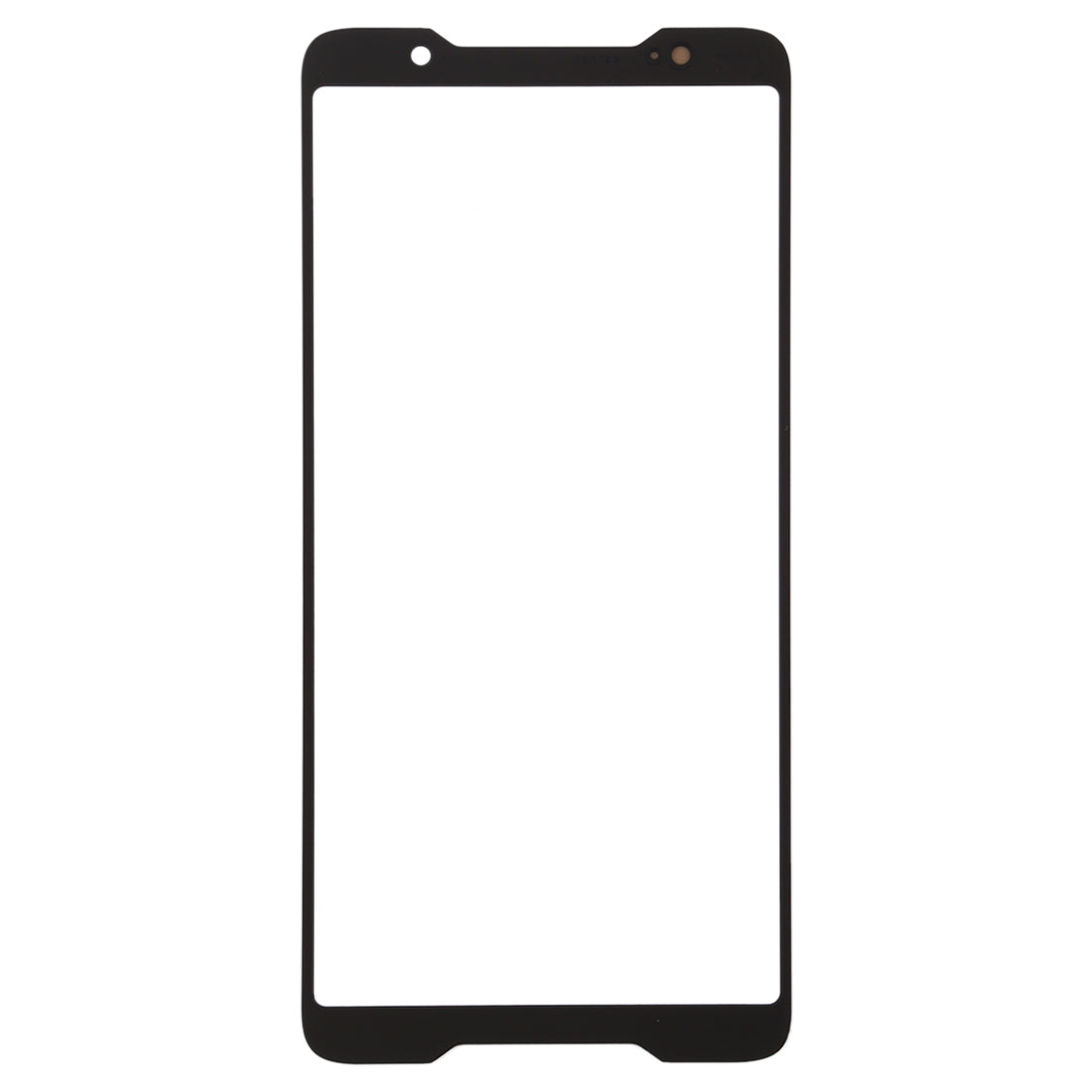 Front Screen Outer Glass Lens for Asus ROG Phone / ZS600KL (Black)