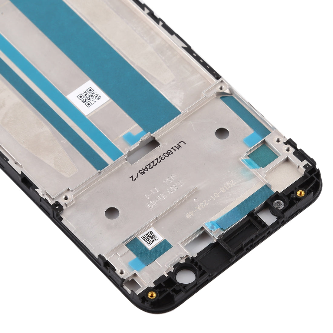 Middle Frame Bezel Plate for Asus Zenfone Max (M1) ZB555KL(Black)