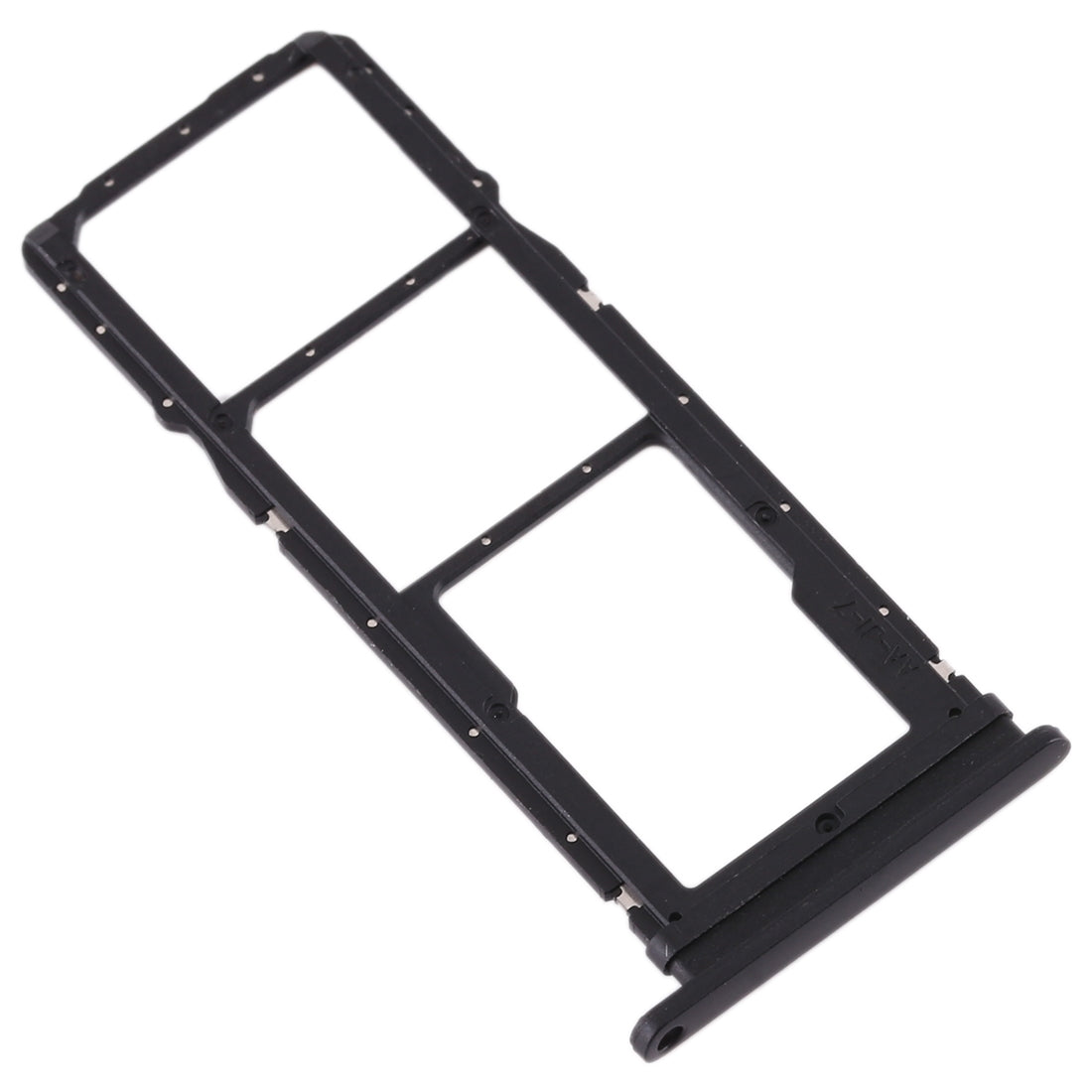 SIM Card Tray + SIM Card Tray + Micro SD Card Tray for Huawei Honor Play 3 (Black)
