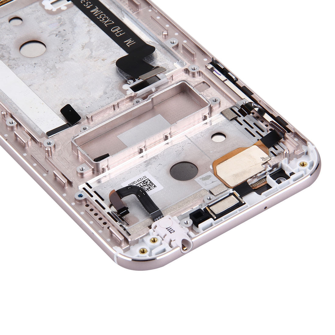 OEM LCD Screen for ASUS ZenFone Zoom 5.5 inch / ZX551ML  Digitizer Full Assembly with Frame?White)