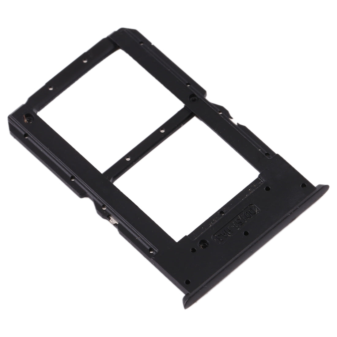 For OPPO Reno Z SIM Card Tray + SIM Card Tray (Black)